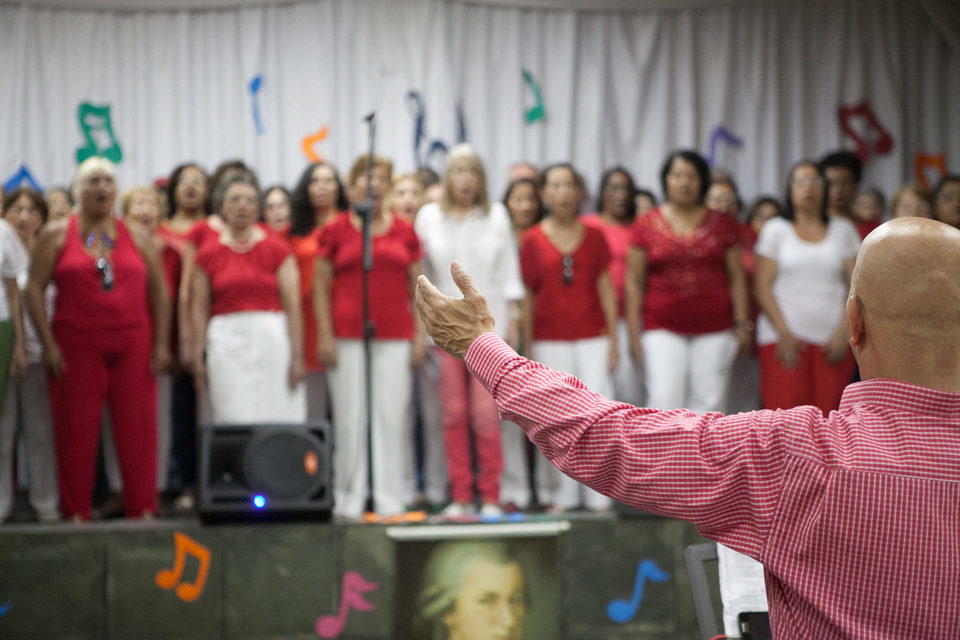 Maestro Luiz Lima - Encontro de Corais - Palácio Maçônico/Tijuca