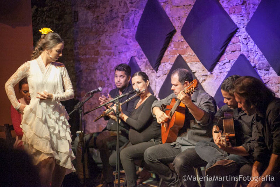 Apresentação de dança flamenca - Bar Semente