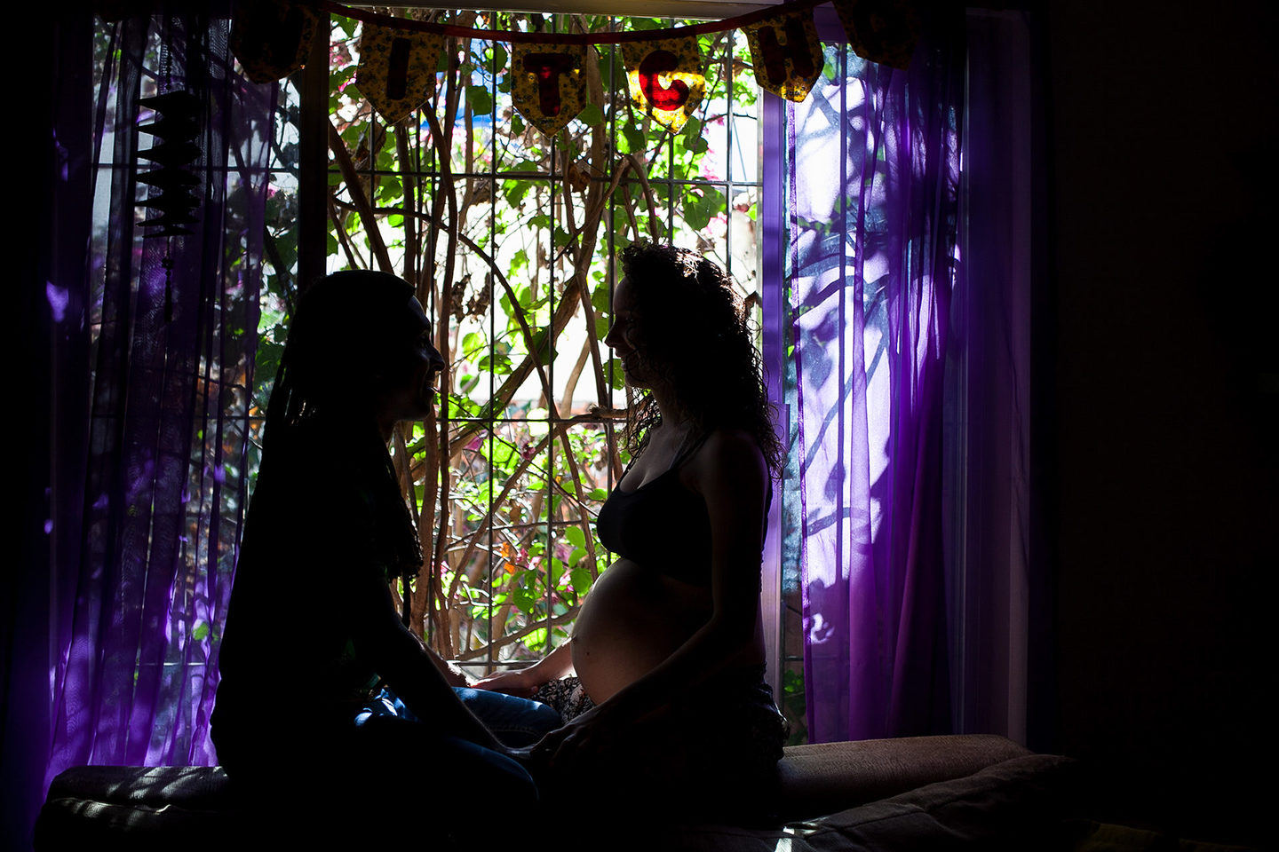 Sarah e Marcos a espera de Rhavi